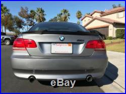 Fit For BMW E92 320i 328i 335i Coupe Carbon Fiber Rear Trunk Spoiler M4 STYLE