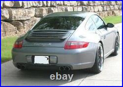 Fit For CARBON FIBER Porsche 06-11 997 911 Carrera Sport Rear Wing Trunk Spoiler