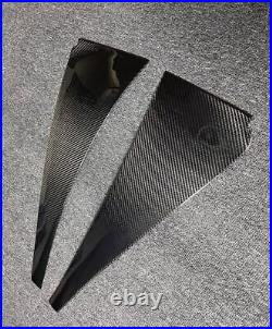 Fit For Lexus GS F 2016-2020 Real Carbon Fiber Side Fender Air Vent Cover Trims