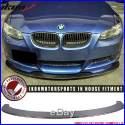 Fits 05-13 BMW E90 E92 M3 Carbon Fiber Front Splitter Lip Diffuser