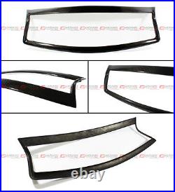 For2014-2017 Infiniti Q50 S Carbon Fiber Front Grill Outline Trim Cover Overlay