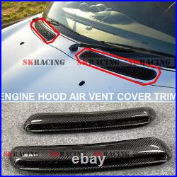 For 02-06 Mini Cooper S MK1 R53 Carbon Fiber Front Hood Bonnet Panel Cover Trim