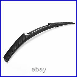 For 07-13 Bmw E92 M3 2dr Coupe Highkick Carbon Fiber Trunk Spoiler Wing M4 Style