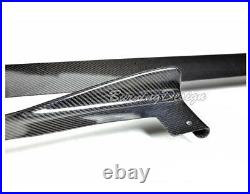 For 13-Up Lexus GS Base and F sport & GSF Carbon Fiber Lexon Style Side Skirts