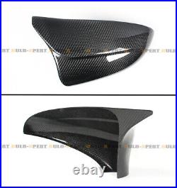 For 14-2020 Lexus Is200 300 350 M Horn Style Carbon Fiber Side Mirror Cover Cap