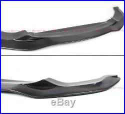 For 15-19 BMW F80 M3 F82 F83 M4 PSM Style Carbon Fiber Front Bumper Lip Splitter