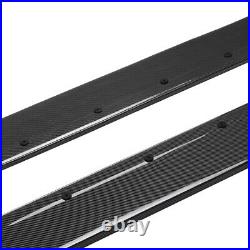 For 15-20 BMW F82 M4 Performance Style CARBON FIBER Side Skirts Panel Extension