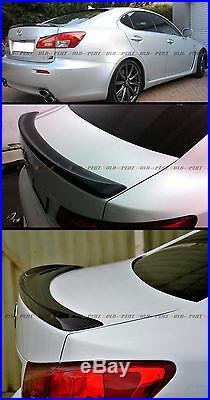 For 2006-2013 Lexus Is 250/350/ Isf F Style Real Carbon Fiber Rear Trunk Spoiler