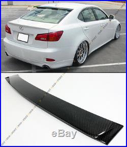 For 2006-2013 Lexus Is 250/350/ Isf Vip Real Carbon Fiber Rear Roof Top Spoiler