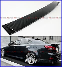 For 2006-2013 Lexus Is 250/350/ Isf Vip Real Carbon Fiber Rear Roof Top Spoiler