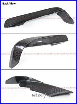 For 2012-18 Bmw F30 F31 Carbon Fiber Front Bumper Fang Trim Air Vent LID Cover