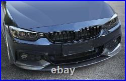 For 2014-2020 BMW F32 F33 F36 4 Series M Sport Front Lip Spoiler Carbon Fiber DN