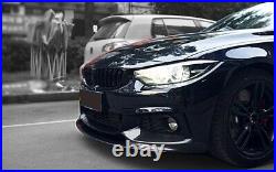 For 2014-2020 BMW F32 F33 F36 4 Series M Sport Front Lip Spoiler Carbon Fiber DN