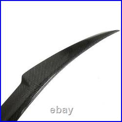 For 2014-2020 Infiniti Q50 Carbon Fiber Duckbill Trunk Spoiler Wing Lip M4 Style