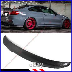 For 2015-19 Bmw F82 M4 Psm Style High Kick Carbon Fiber Trunk LID Spoiler Wing