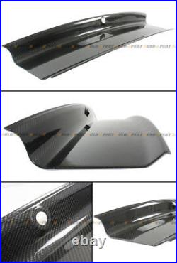 For 2015-2020 Ford Mustang Carbon Fiber Trunk Panel Decklid Trim Cover Overlay
