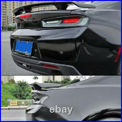 For 2016-2022 Chevy Camaro RS SS Rear Trunk Spoiler Lip Carbon Fiber Style
