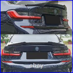 For 2019-2022 BMW G20 3 Series 330i M4 Real Carbon Fiber Rear Trunk Spoiler Wing