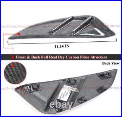 For 21-23 Bmw G80 M3 Carbon Fiber Replacement Front Fender Side Vent Cover Trim