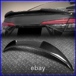 For 22-23 Honda CIVIC Sedan Carbon Fiber V-style Rear Trunk LID Spoiler Wing