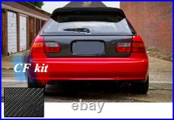 For 92-95 Honda EG Civic Carbon Fiber Hatchback Rear Trunk Boot Lid Cover 3Dr