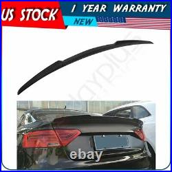 For Audi A5 Coupe 2010-2016 Rear Trunk Lid Spoiler Real Carbon Fiber CF