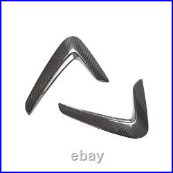 For BMW 4 Series F32 F33 F36 14-19 2PCS Side Fender Air Vent Cover Carbon Fiber