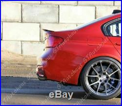 For BMW F30 F80 M3 Sedan Carbon Fiber Boot M Performance Trunk Lid Spoiler Wing