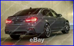 For BMW F30 F80 M3 Sedan Carbon Fiber Boot M Performance Trunk Lid Spoiler Wing