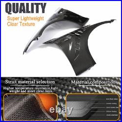 For BMW F87 M2 M2C 16-21 Carbon Fiber Side Door Fender Vents Blade Panels Cover