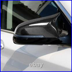 For BMW LCI F01 F06 F12 F13 F10 F11 F18 Real Carbon Fiber Side Mirror Cover Cap