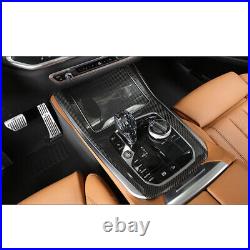For BMW X5 G05 2019-2020 15PCS Dry Carbon Fiber Interior Cover Trims Whole Kits