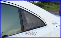 For Benz A-Class 2019-22 Louver Shutter ABS Carbon Fiber Cover Trim Side Window