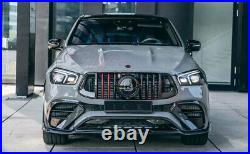For Benz GLE-Class Coupe 20-2022 Dry Carbon Fiber Fog Lamp Grill Air Vent Cover