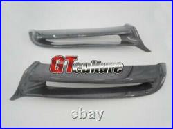 For CARBON FIBER CAYMAN BOXSTER 981 Bumpers REAR LIP APRONS DIFFUSERS SPLITTERS
