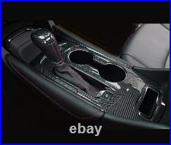 For Chevrolet Malibu 2016-2020 Carbon Fiber ABS Console Gear Shift Panel Trim