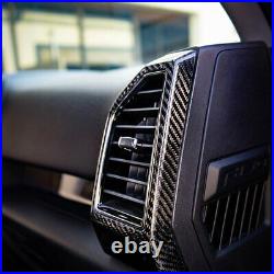 For Ford F-150 2015-2019 California Pony Cars Carbon Fiber Air Vent Bezels