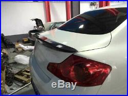 For Infiniti Sedan G37 Rear Trunk Spoiler Wing Lip Bodykit Carbon Fiber 2009-13