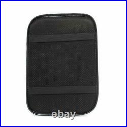 For JDM TRD Carbon Fiber Car Center Console Armrest Cushion Mat Pad Cover Combo