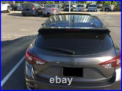 For Mazda 3 Axela Hatchback 14-17 Rear Roof Spoiler Wing Refit Carbon Fiber