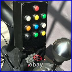 For Thrustmaster TH8A Carbon Fiber Gear Shifter Central Control Panel Mod Parts