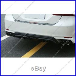 For Toyota Camry SE XSE 2018-2020 Rear Bumper Diffuser Protect Spoiler PP Black