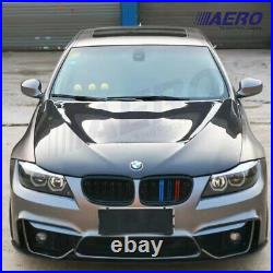GTS Style Carbon Fiber Hood for 2009-2011 BMW E90 3 Series 4dr Sedan AERO