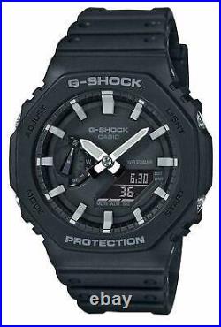 G-Shock GA-2100-1AER Black Casio Casioak Carbon Core Watch GA-2100-1A