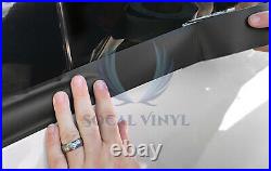 Gloss / Matte / Carbon Fiber Style Black Vinyl Wrap Roll Chrome Delete1 Car Trim