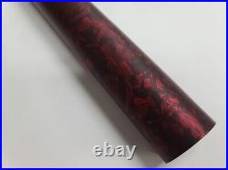 Gloss Matte Infused Forged Carbon Fiber Black Red Vinyl Car Wrap Sticker Decal