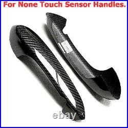 Gloss Real Dry Carbon Fiber Door Handle Cover Fits 21-24 G29 G22 M4 430i Z4