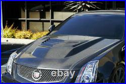Heat Extractor Carbon Fiber Hood for Cadillac CTS-V 09-13 Sedan/11-15 Coupe AERO