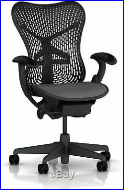Herman Miller Mirra Black (Aeron) Chair withAdjustable Arms