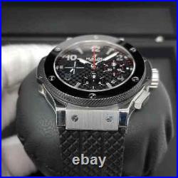 Hublot Big Bang 44mm Chronograph Ceramic Steel Watch Strap Date 301. SB. 131. RX